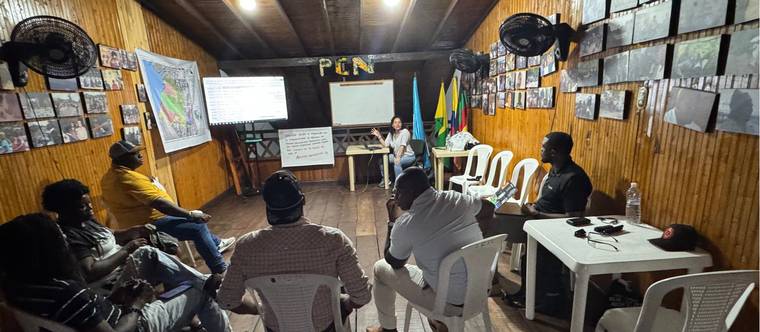 II Foro Territorial de la Alianza en las oficinas del Palenque Regional El Congal del Proceso de Comunidades Negras, Buenaventura.