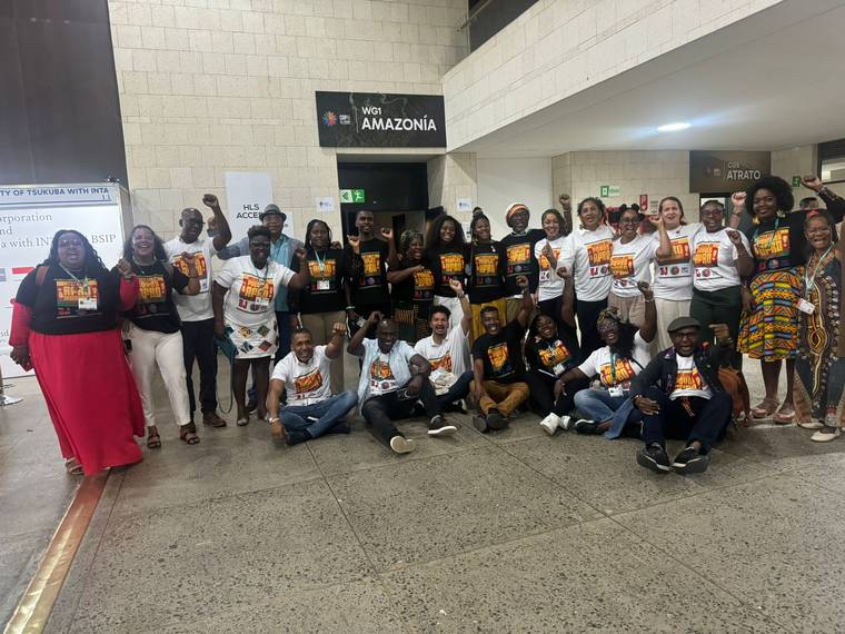 Delegación afrocolombiana en la COP16 de biodiversidad, Cali.