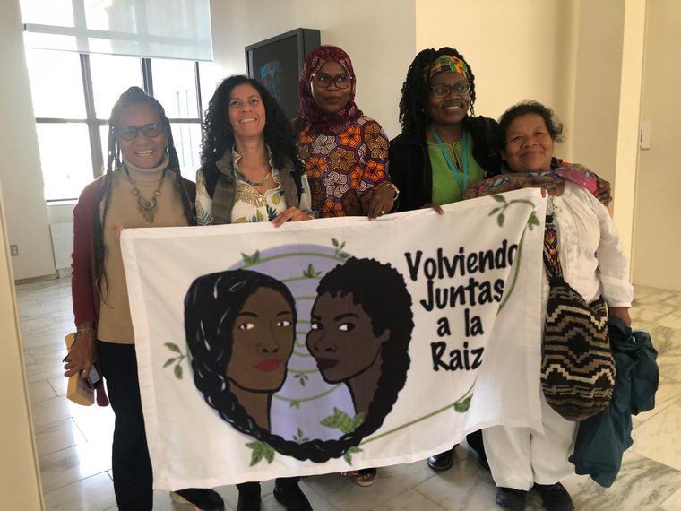 Encuentro de Mujeres Afrodescendientes e Indígenas.
